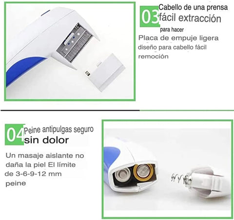 Flea Doctor™ Cepillo eléctrico quita pulga